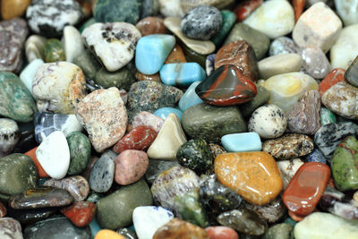 Full frame shot of stones