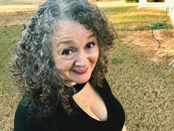 Portrait of woman smiling