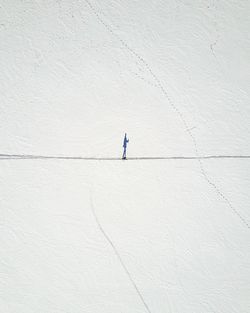 Man in white background