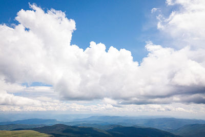 Scenic view of cloudscape against sky
