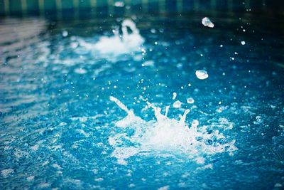 Full frame shot of swimming pool