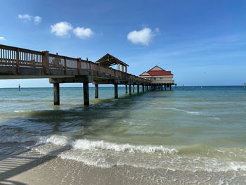 Pier on the beach