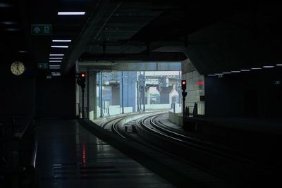 Illuminated subway