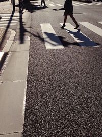 People walking on street