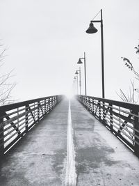 Empty bridge in usa