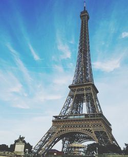 Low angle view of a tower