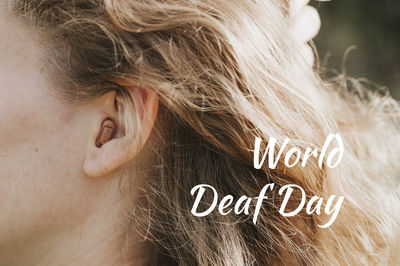 Close-up portrait of woman