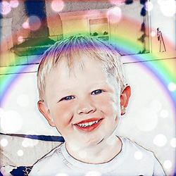 Portrait of smiling boy