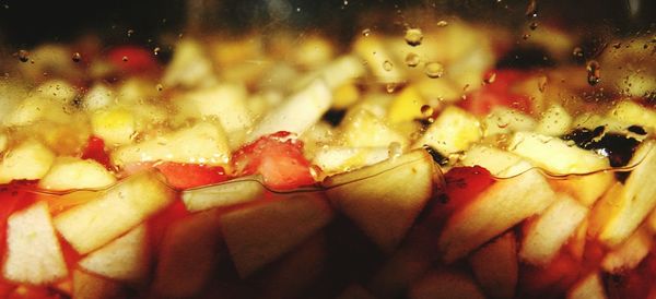 Extreme close up of baby