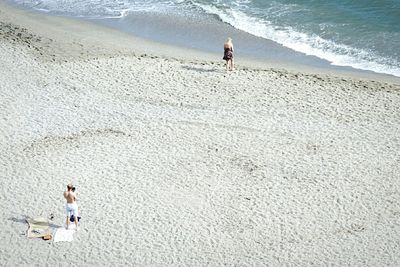 Scenic view of beach