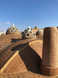 View of building against blue sky