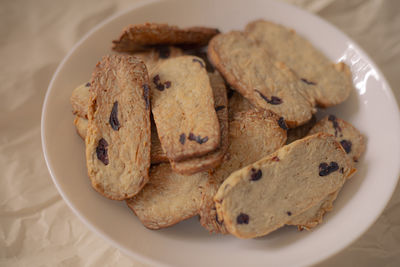 Close-up of food in plate