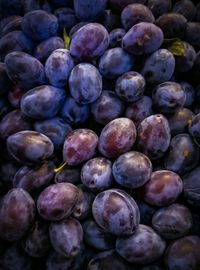 Full frame shot of grapes