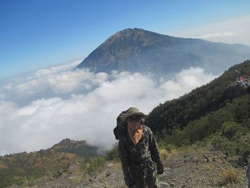 Mount merapi