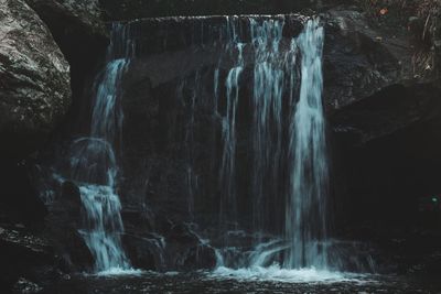 View of waterfall