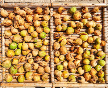 Dried figs in the sun, fichi secchi pugliesi