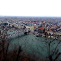 River with cityscape in background