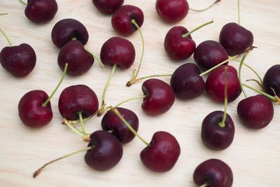 Close-up of fruits on table