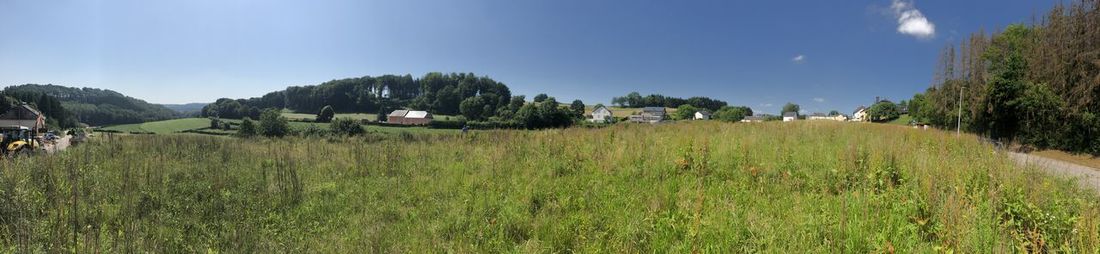 Panoramic view of landscape against sky