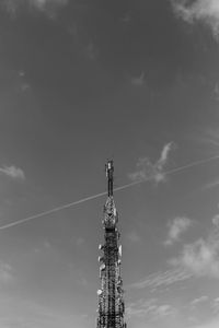 Low angle view of built structure against sky