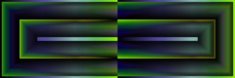 Digital composite image of yellow lights
