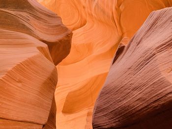 Rock formations at canyon