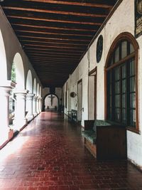 Corridor of building