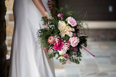 Close-up of rose bouquet