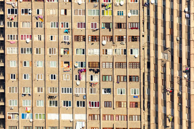 Full frame shot of residential building