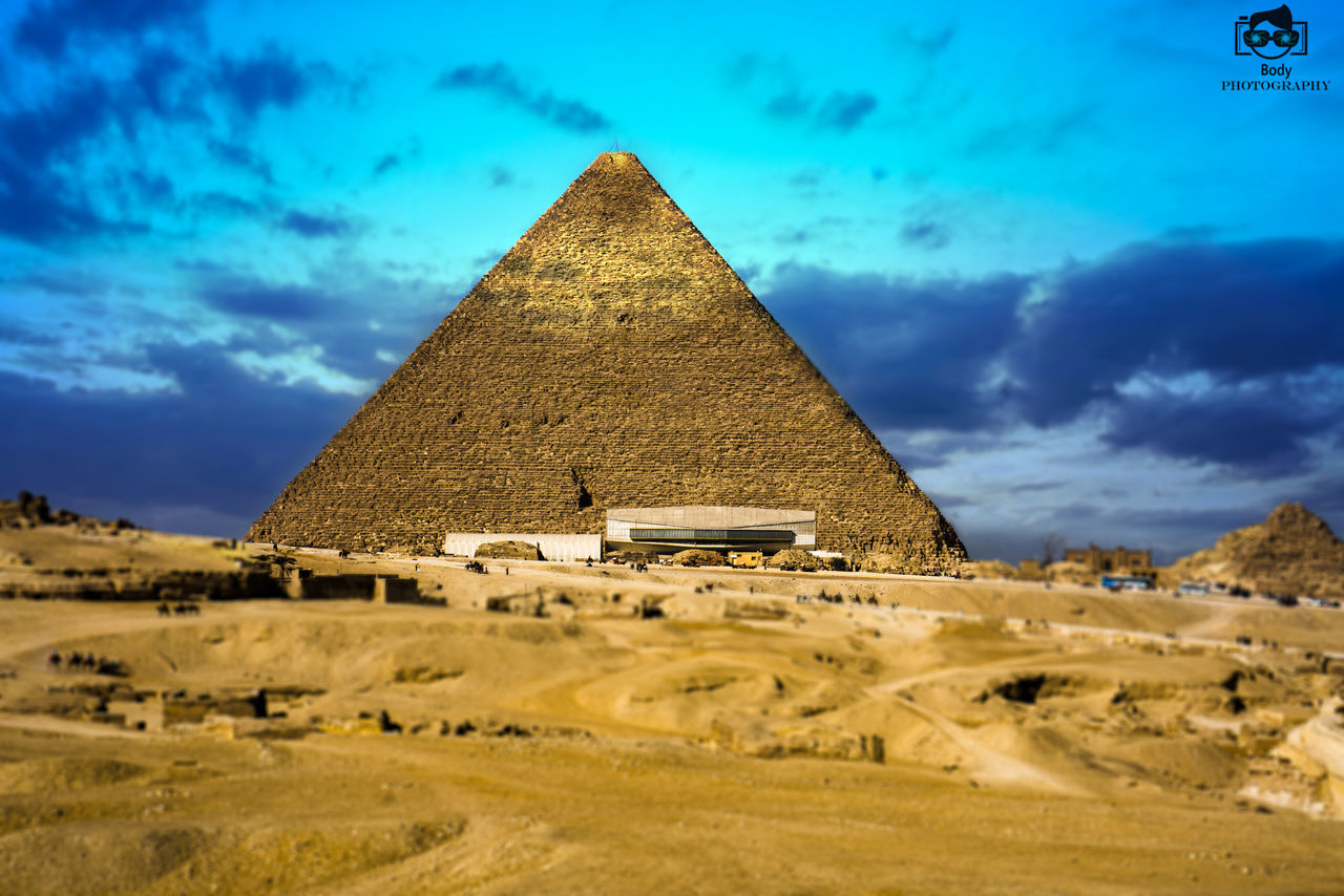 Egypt Morning Pyramid Of Giza Sky Sun Light First Eyeem Photo