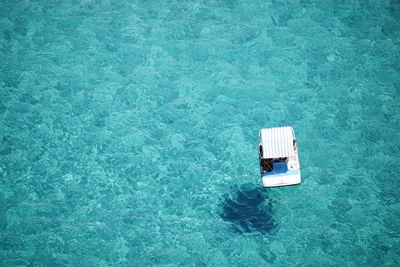 Boats in sea