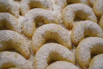 Full frame shot of cookies