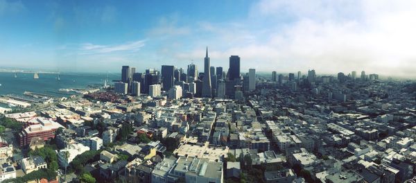 Aerial view of cityscape