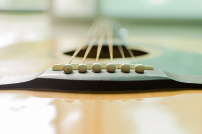 Close-up of guitar