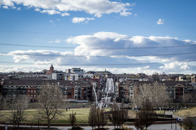 Cityscape against sky