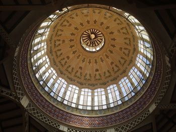 Low angle view of clock tower