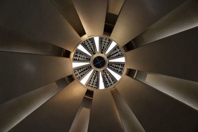 Low angle view of ceiling