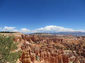 Panoramic view of landscape against sky