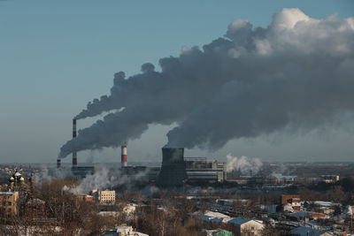 Cityscape against sky