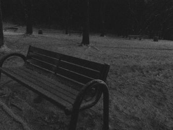 View of empty chair