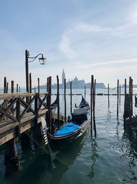 Gondola on the grand canal, venice