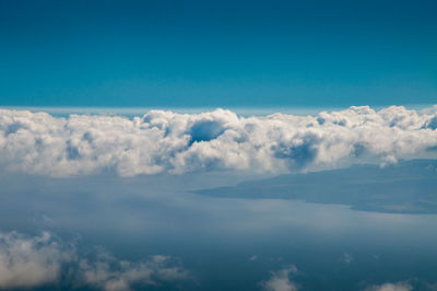 Scenic view of clouds in sky