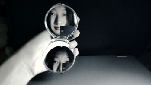 Portrait of a young woman