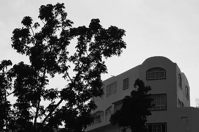 Low angle view of building against sky