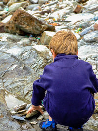 Boy on a beach