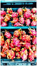 Food for sale at market stall
