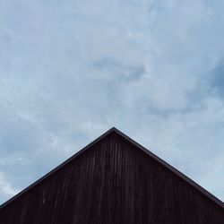 High section of building against sky