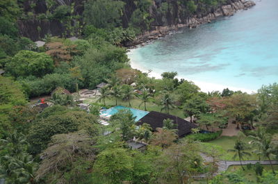 Scenic view of lake