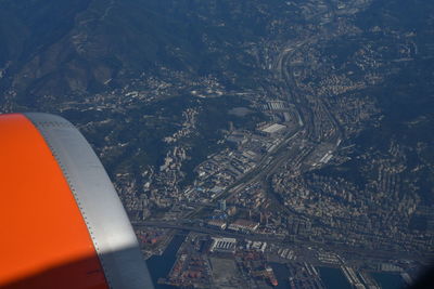 Aerial view of cityscape