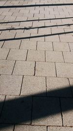 Full frame shot of paving stone